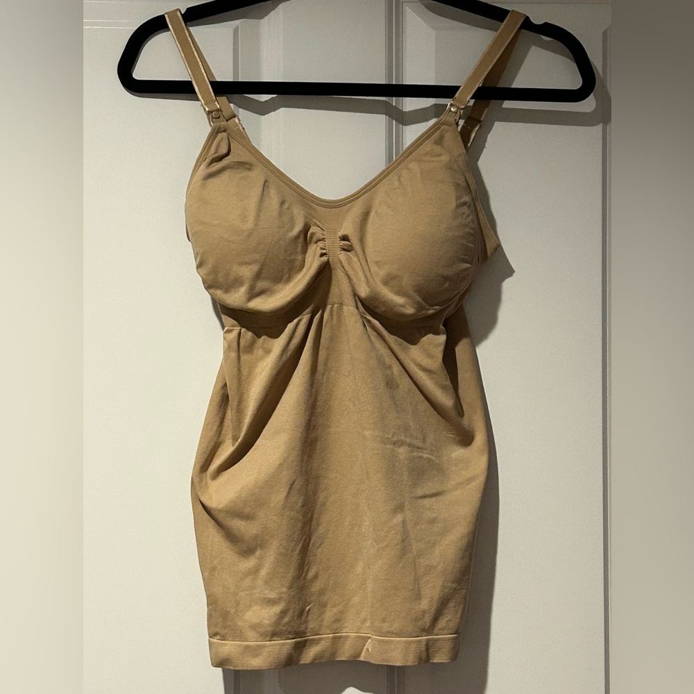 Motherhood Nursing Camel Nursing Slip with Built-In Support